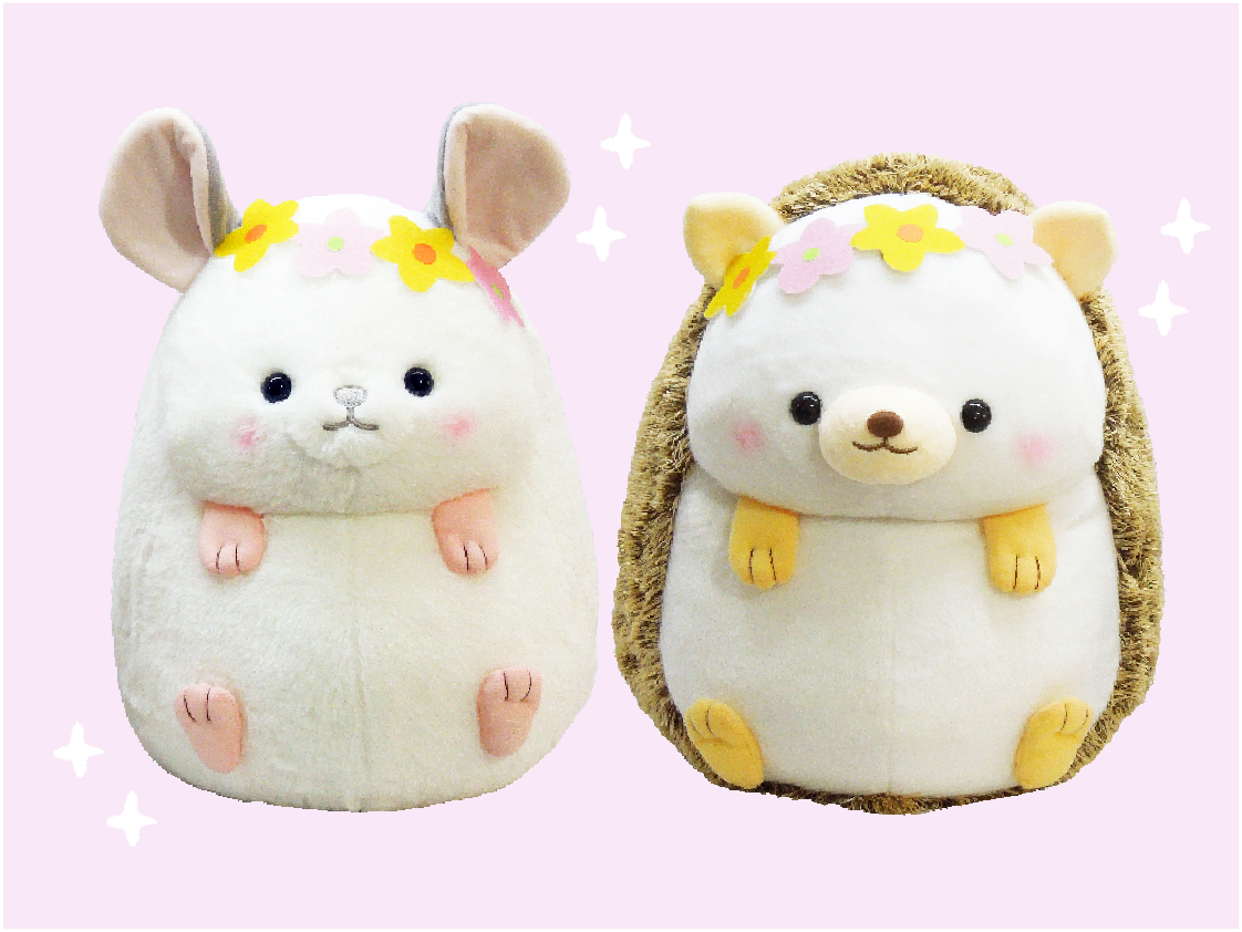 BIGぬいぐるみ ~フラワーコーデ~